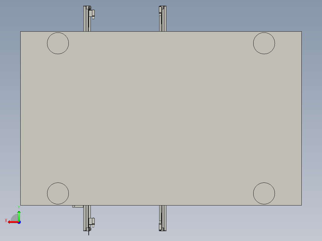 PCB-下料整体后视图