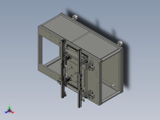 PCB-下料整体正等轴测缩略图