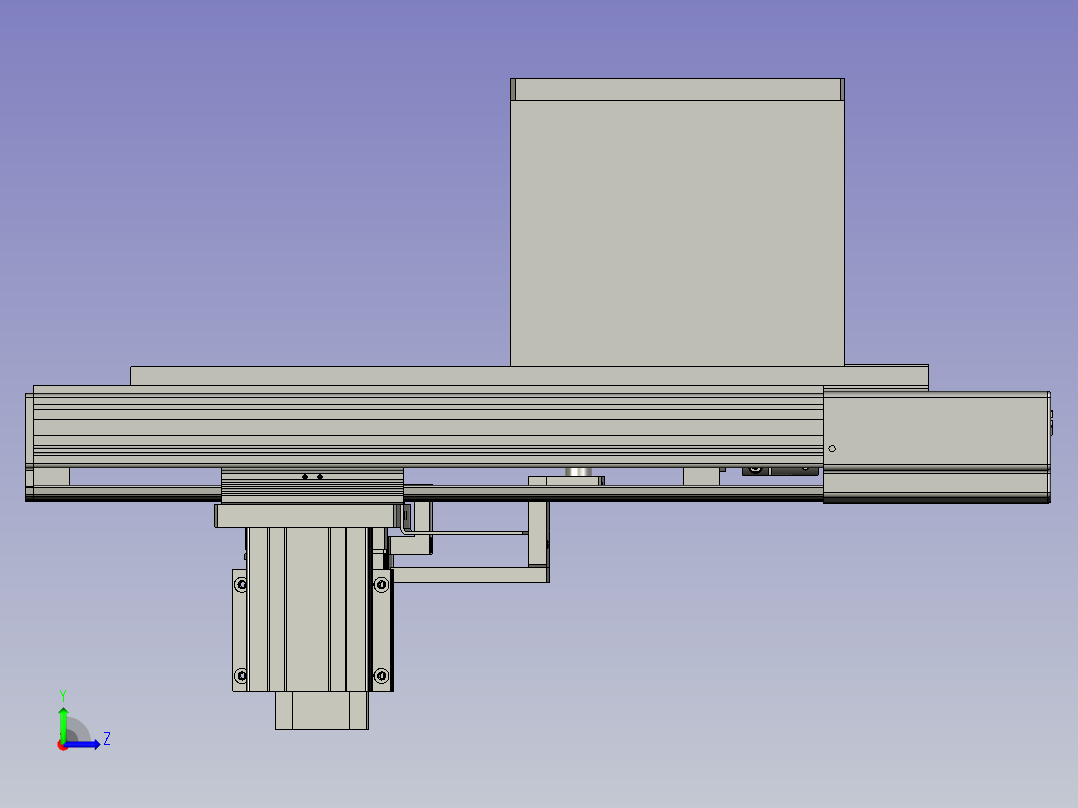 A2抓料总成左视图