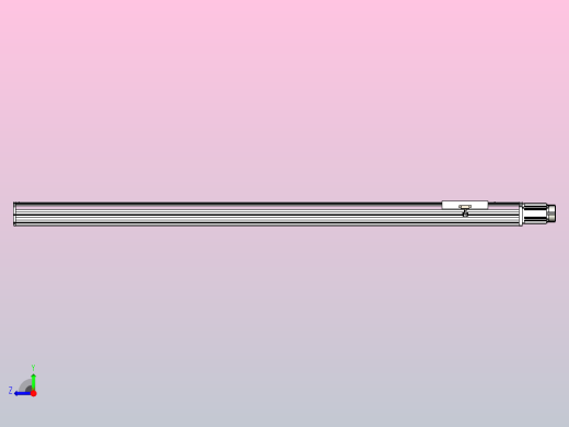 日规模组半封闭丝杆TPA-HNR-220D-3210C-L2050-M-Y-P1K-N3右视缩略图