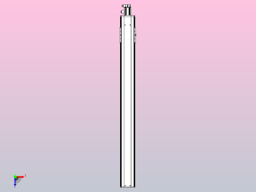 日规模组半封闭丝杆TPA-HNR-220D-3210C-L2050-M-Y-P1K-N3俯视缩略图