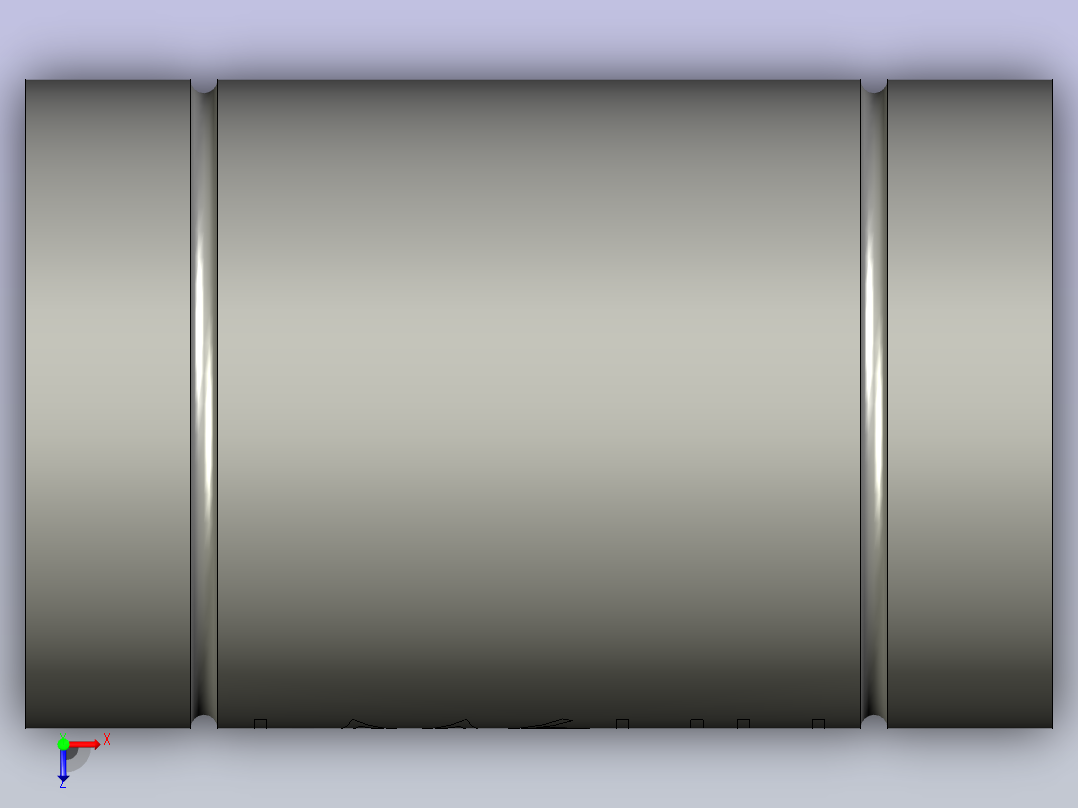 LM6UU直线轴承GB俯视图