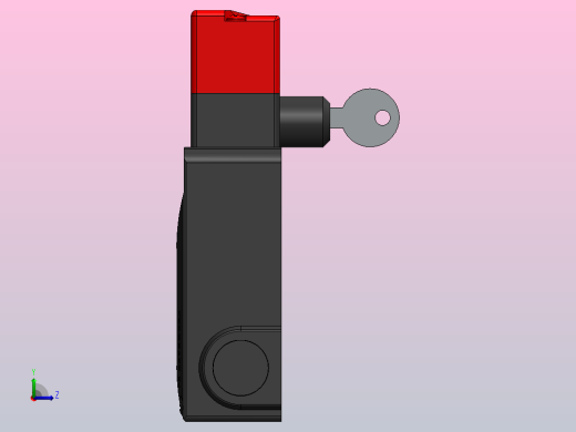 披萨锁左视缩略图