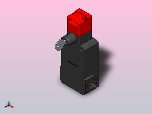 披萨锁正等轴测缩略图