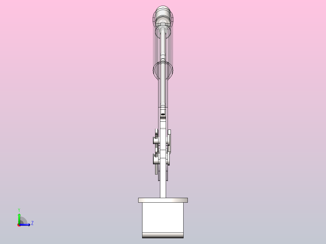 手制动器左视图