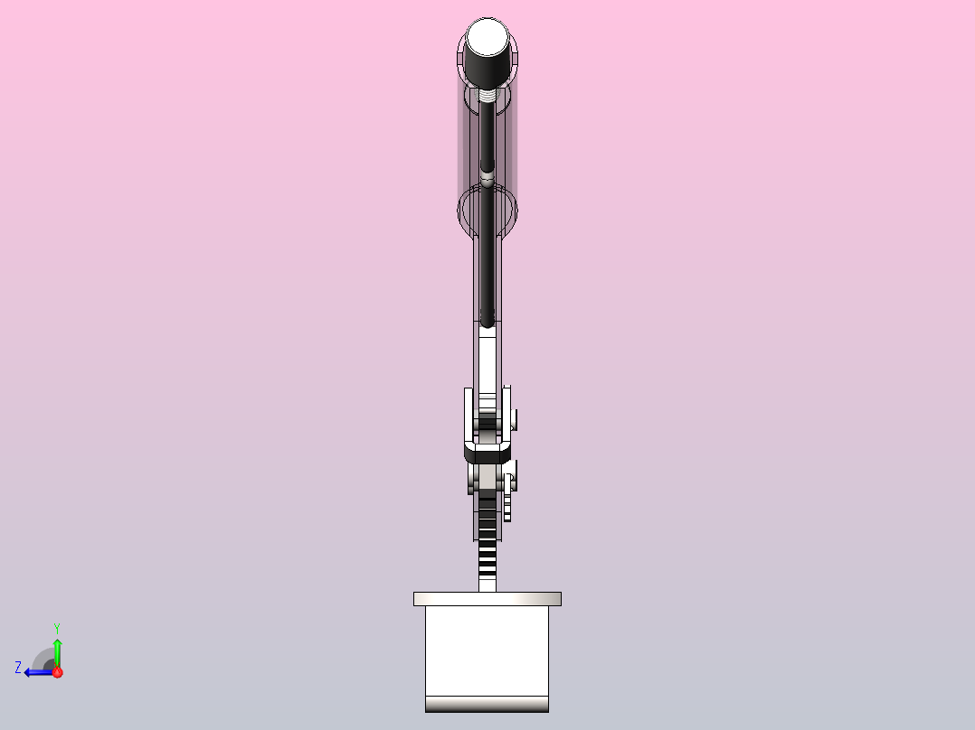 手制动器右视图