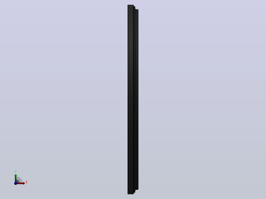 A1防尘圈（丁腈橡胶）[A1G025N3587]前视图