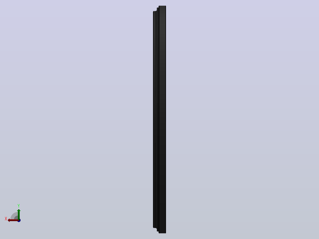 A1防尘圈（丁腈橡胶）[A1G025N3587]后视图
