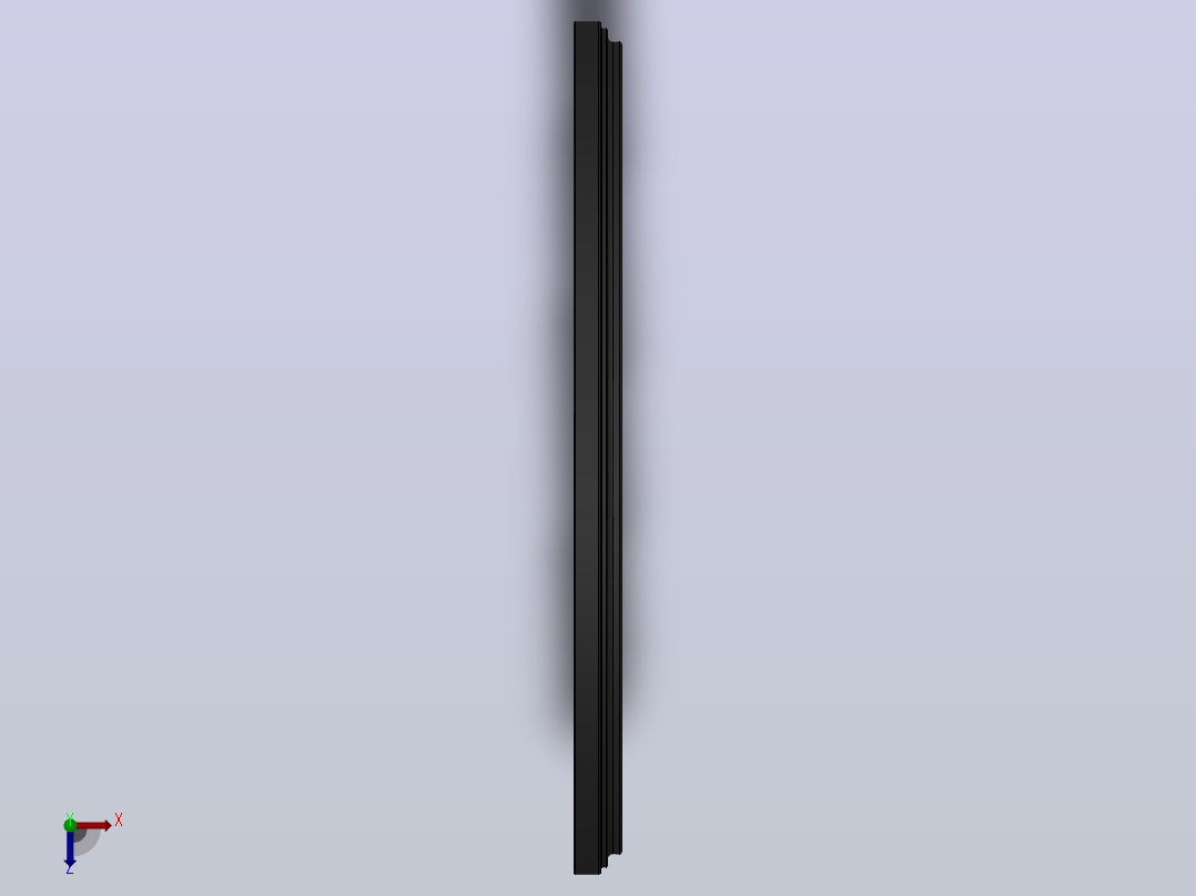 A1防尘圈（丁腈橡胶）[A1G025N3587]俯视图