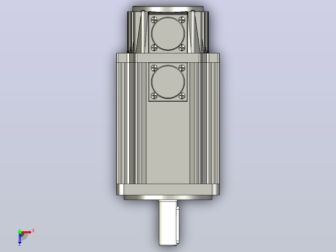 110ST-M050D2伺服电机110ST俯视图