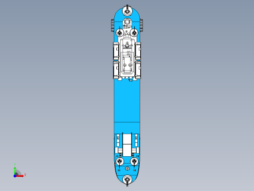 登陆舰CATIA V5 r21模型前视缩略图