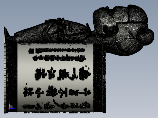 哪吒收纳桶+笔筒+摆件+左视缩略图