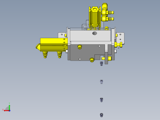 工件供应脱离装置后视缩略图
