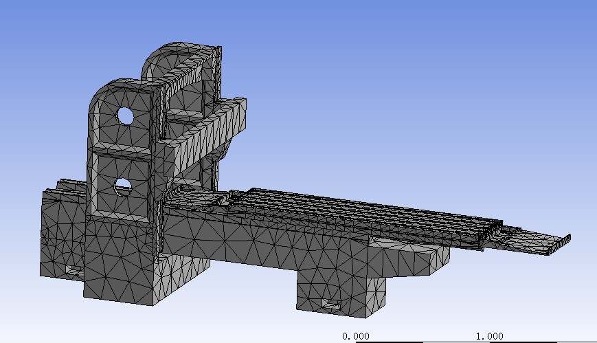 龙门铣床有限元分析(sw14+说明书+分析图片)