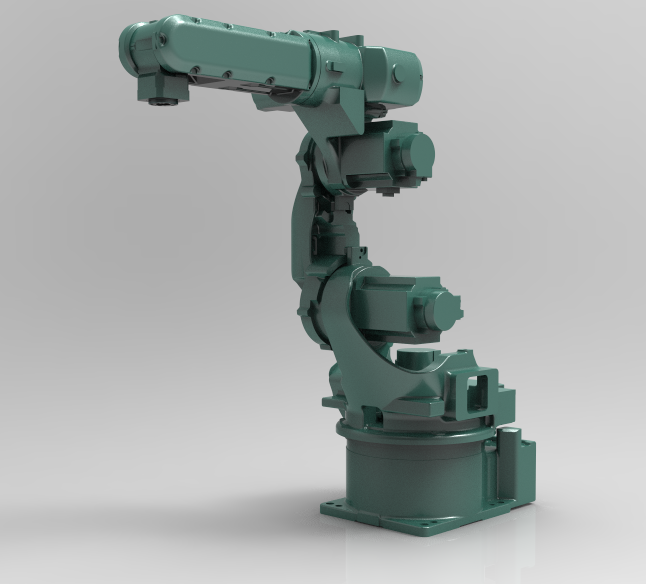 MH6S工业机器人3D模型
