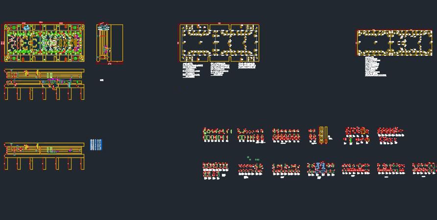 冲压连续模具整套图纸
