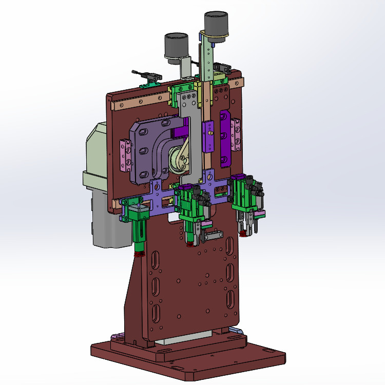 移载凸轮机械手移载机构3D数模图纸 Solidworks设计 附STEP