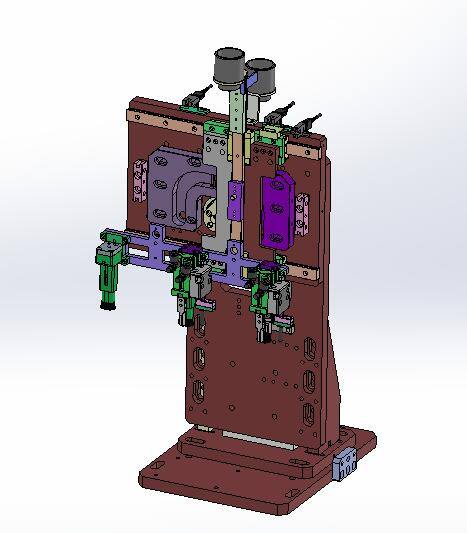 移载凸轮机械手移载机构3D数模图纸 Solidworks设计 附STEP缩略图