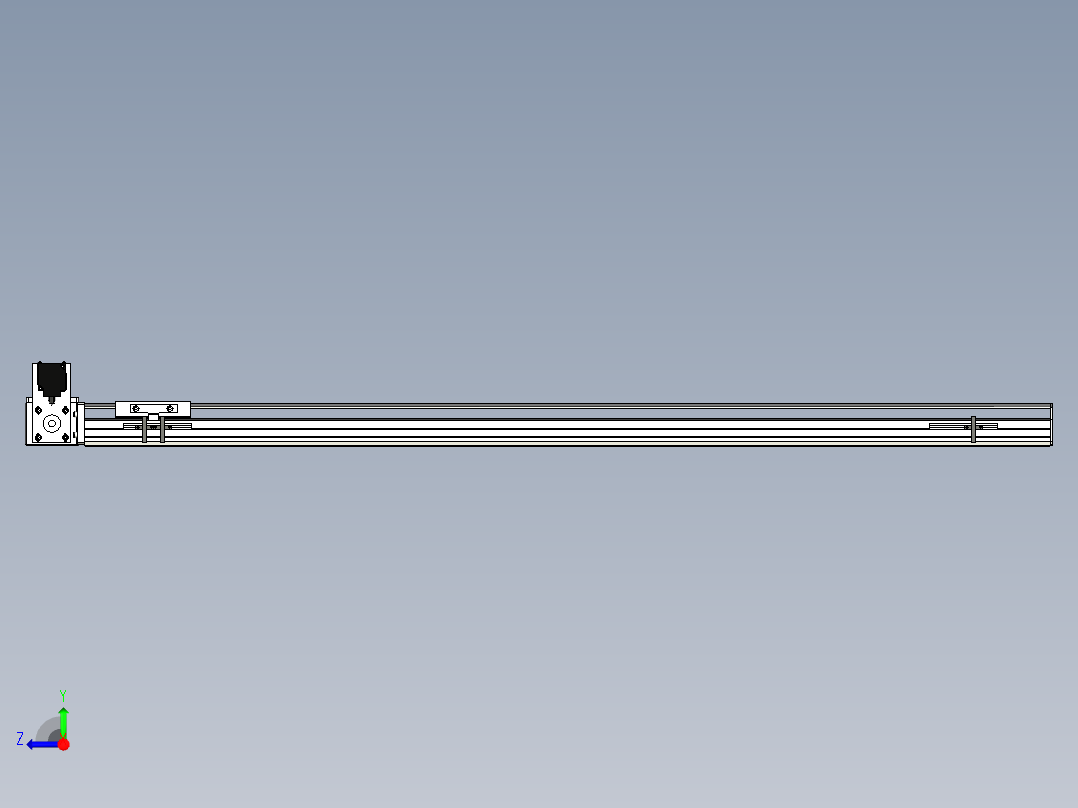 Toyo东佑达直线模组-ETB10-1200-LU右视图
