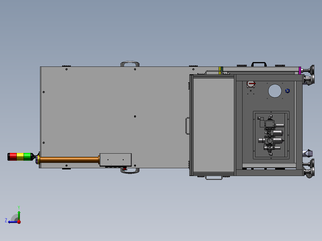 B27_自动化FPC插针机 凸轮式插针机右视图