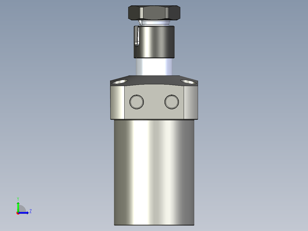 KOSMEKLHS0550-SL-Y60多系列多零件图纸模型左视图