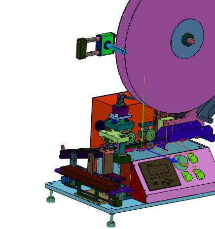 端子冲压机电脑切带机