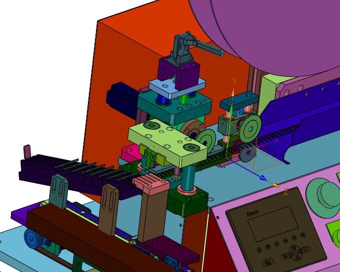 端子冲压机电脑切带机