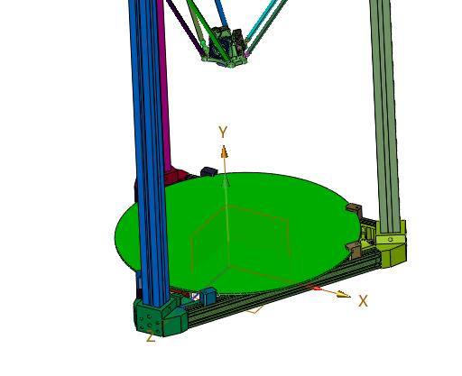 高精度单喷并联臂3D打印机缩略图