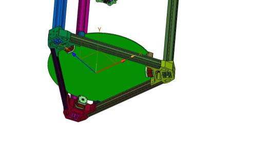 高精度单喷并联臂3D打印机缩略图