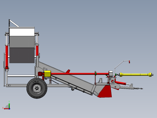 农田石头捡拾机SPG-SD1总装后视缩略图