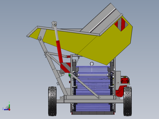 农田石头捡拾机SPG-SD1总装右视缩略图