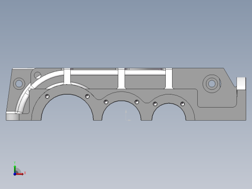 JX254-40变速箱上盖加工工艺编制及夹具设计前视缩略图