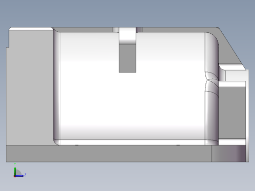 JX254-40变速箱上盖加工工艺编制及夹具设计左视缩略图