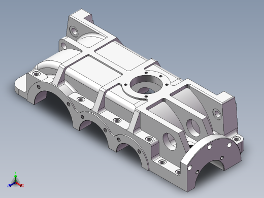 JX254-40变速箱上盖加工工艺编制及夹具设计正等轴测缩略图