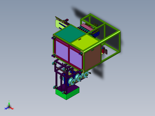 送线裁线压多芯端子设备