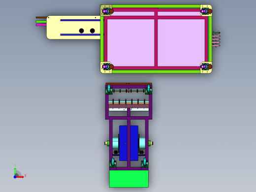 送线裁线压多芯端子设备前视缩略图