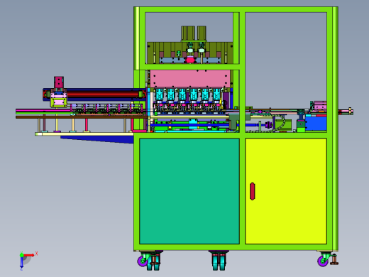送线裁线压多芯端子设备俯视缩略图