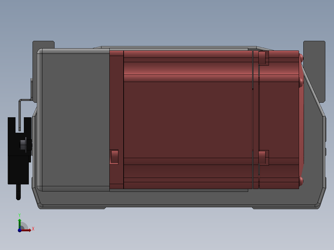 精密模组MT170-L125-1000-L-M75-C4前视图