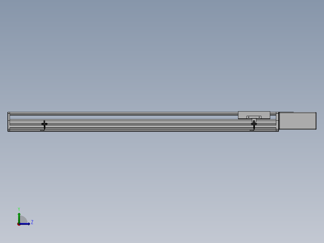 精密模组MT170-L125-1000-L-M75-C4左视图