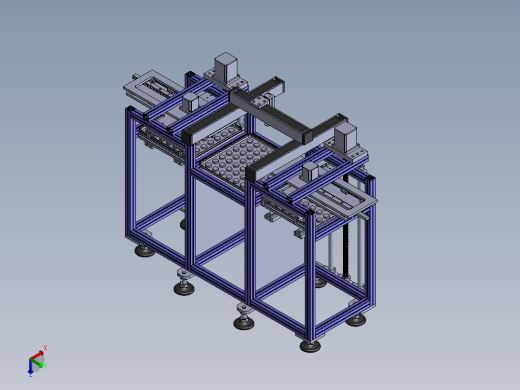 自动上料机正等轴测缩略图