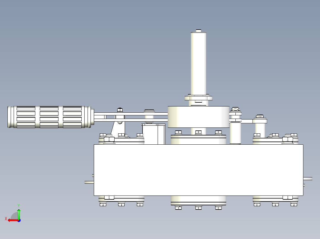 绞车 卷扬机 (28)后视图