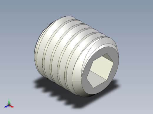 DIN 913-ISO 4026 固定螺钉-M8 L=8.STEP