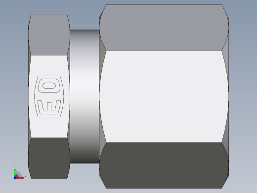 卡套式工业通用硬管接头EO_Blanking_plug_for_tube_ends_ROV10L71前视缩略图