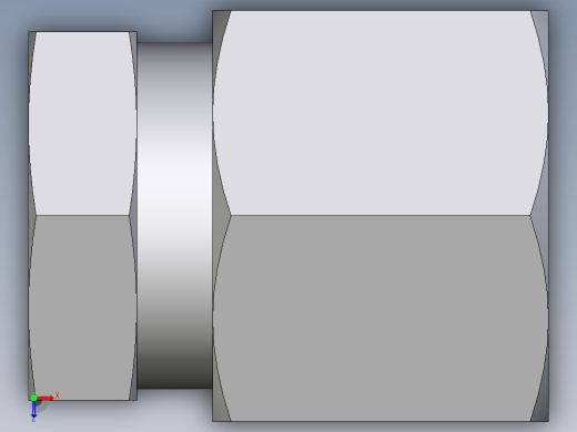 卡套式工业通用硬管接头EO_Blanking_plug_for_tube_ends_ROV10L71俯视缩略图
