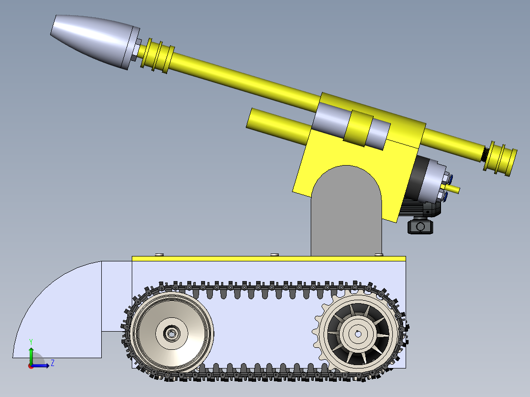 油烟机清洗车左视图