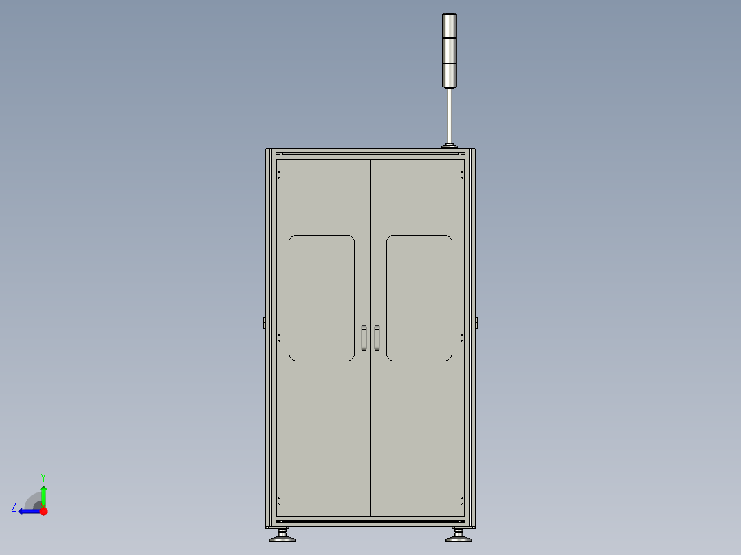 点热熔胶机右视图