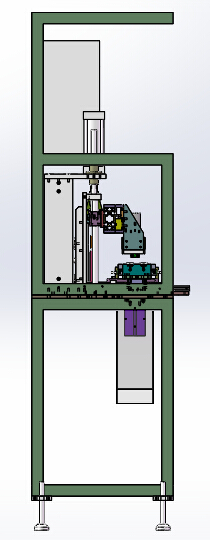 罩前条打孔裁断一体机（sw18可编辑+工程图）