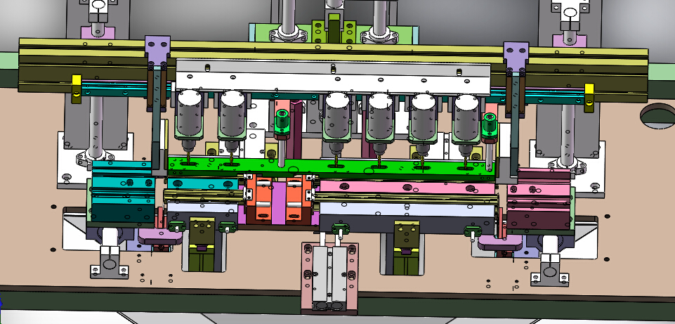 罩前条打孔裁断一体机（sw18可编辑+工程图）