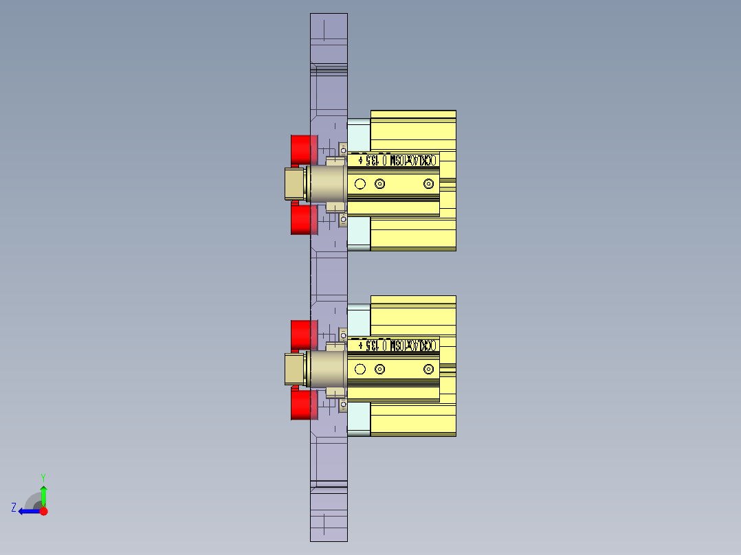 旭创0749-小件CNC工装夹具三维模型CNC2-201231右视图
