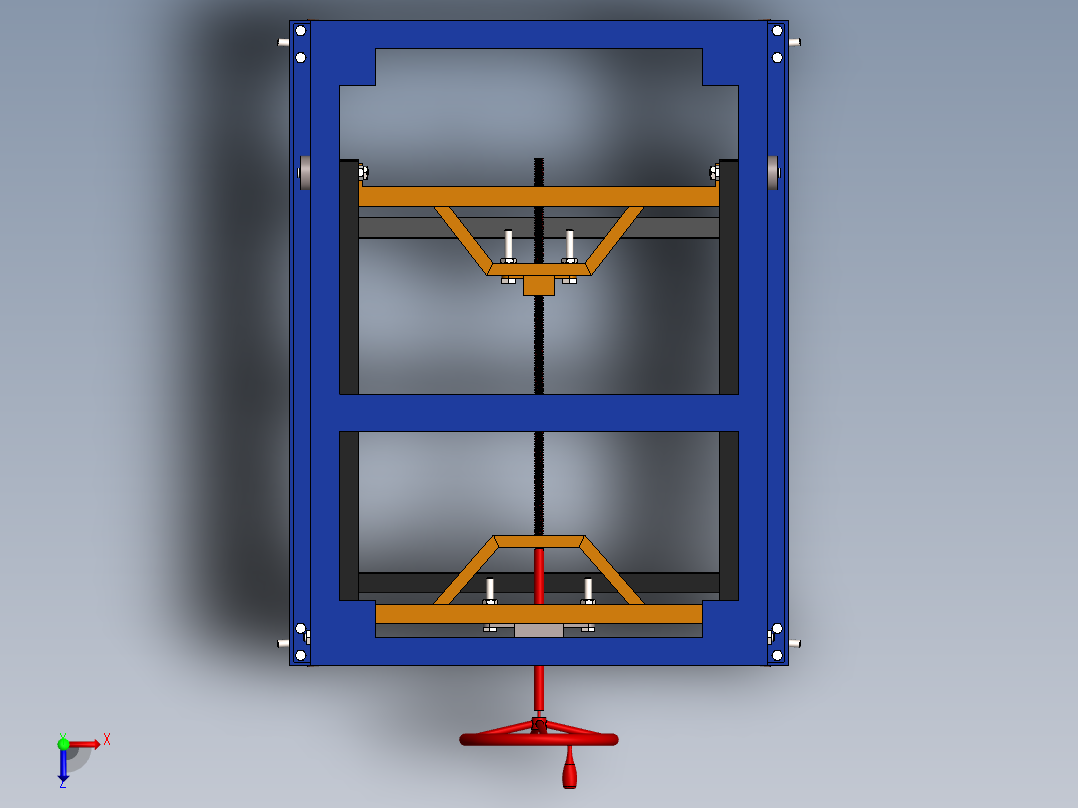 剪叉式升降机 、升降机(45)俯视图